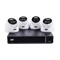 Комплект відеоспостереження ATIS kit 4 int