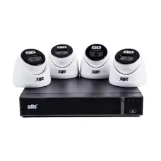 Комплект відеоспостереження ATIS kit 4 int
