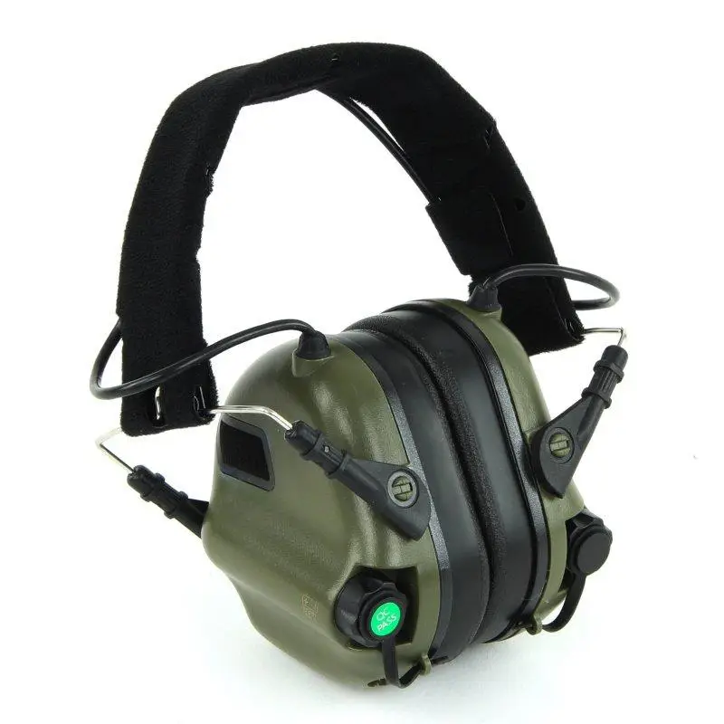 Активні навушники для стрільби Earmor M31 Green