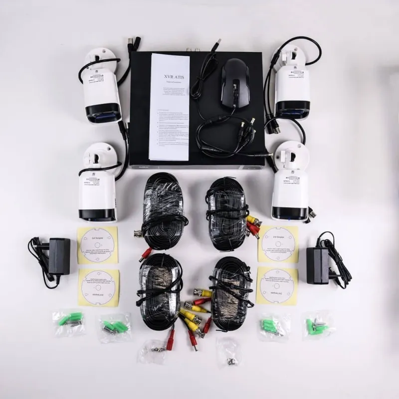Комплект відеоспостереження ATIS kit 4 ext