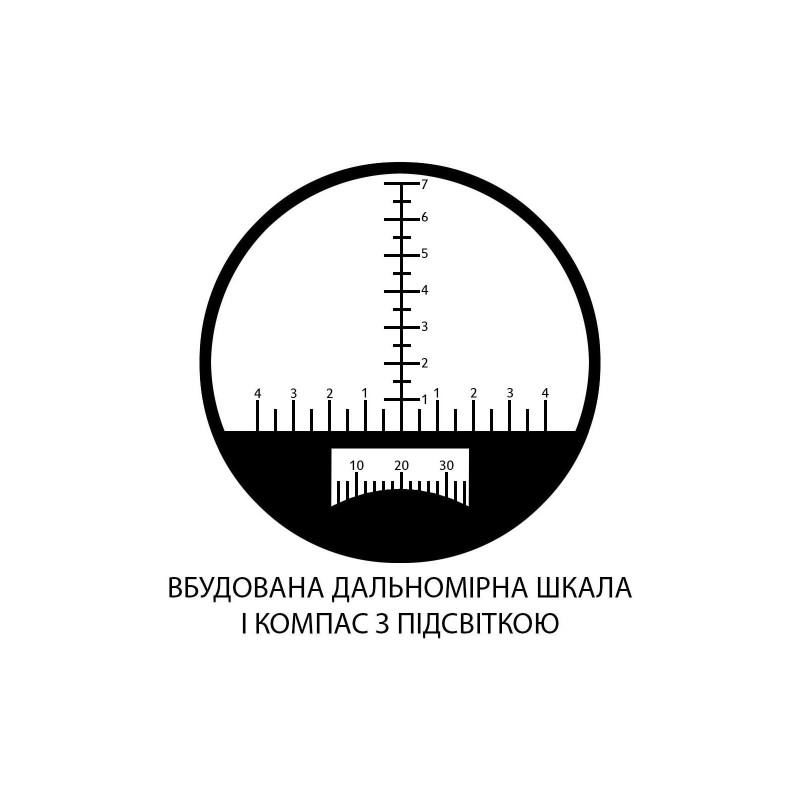 Бинокль Sigeta General 10x50 Camo Floating/Compass/Reticle (65860)