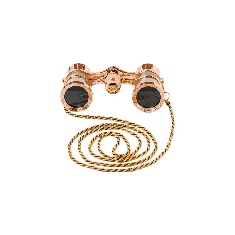 Бинокль Sigeta Teatrum C 3x25 (с цепочкой) Gold (65876)