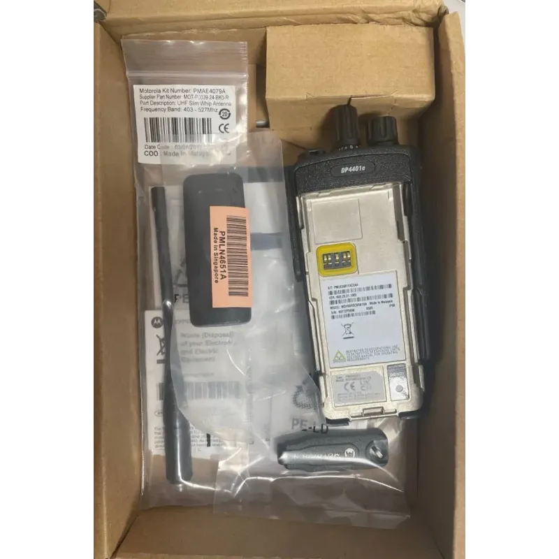 Рация Motorola DP4401e UHF (высокочастотная) цифровая, портативная
