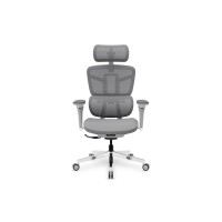 Офісне крісло Mealux S4 Air Fabric Grey (HF-S4 F/G)