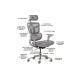 Офисное кресло Mealux S4 Air Fabric Grey (HF-S4 F/G)