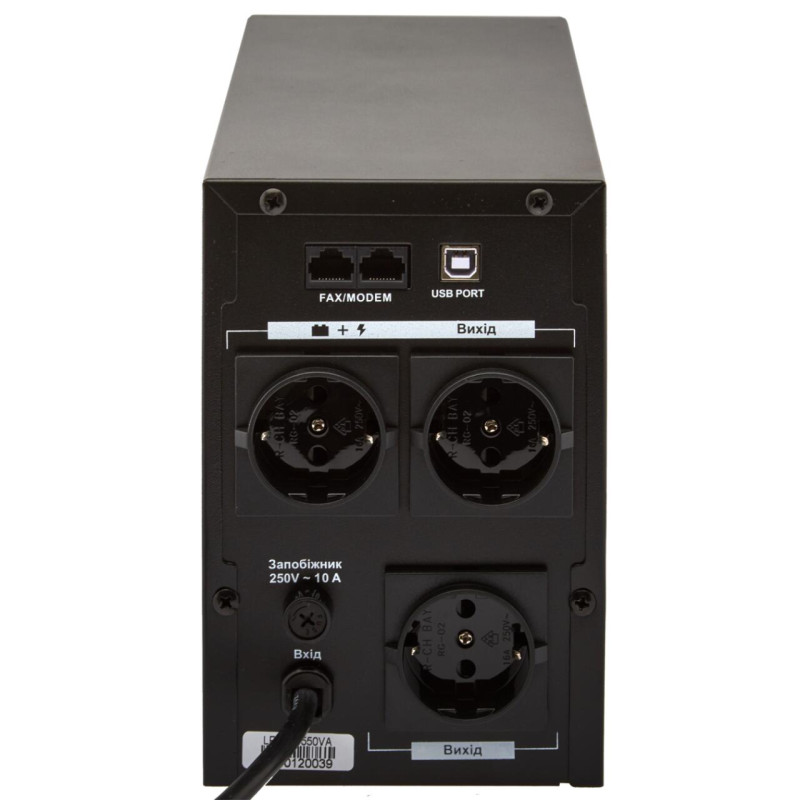 Лінійно-інтерактивне ДБЖ LPM-UL1250VA (875Вт)