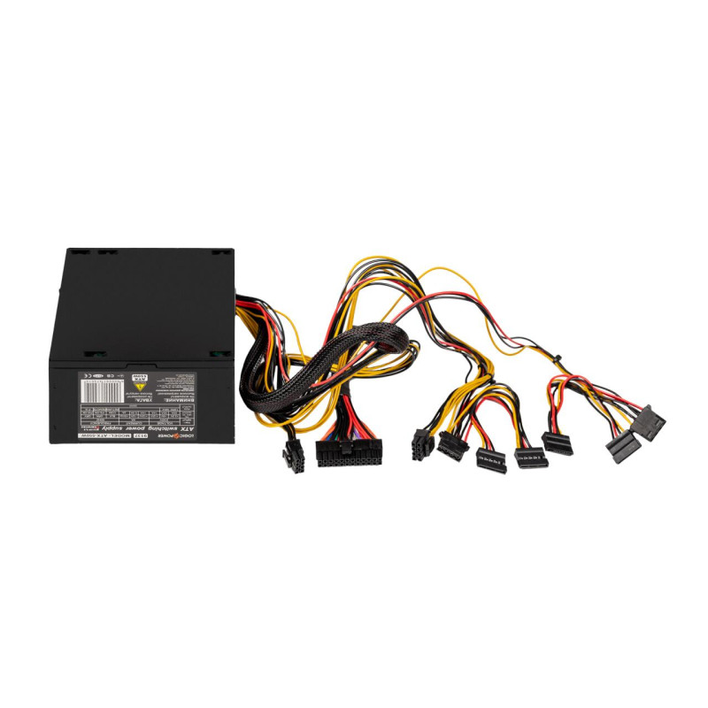 Комп'ютерний блок живлення ATX-550W, 12см, 4xSATA, PCI Dх2 6PIN 24 pin power