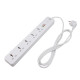 Мережевий фільтр (подовжувач) LP (5x230V-2500W, 1xUSB-38W/PD/QC3.0, 1xType-C 20W, 1xUSB 18W)