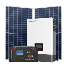 Комплект СЕС 6kW Luxpower АКБ 11.77kWh (літій) 230 Ah Преміум