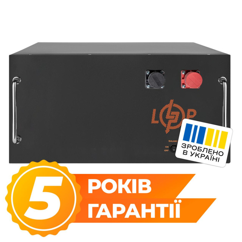 Акумулятор LP LiFePO4 51,2V - 230 Ah (11776Wh) (BMS JK 200A/100А) RM BL