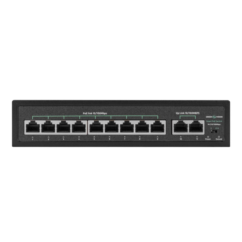 Комутатор мережевий POE GV-016-D-09+2P