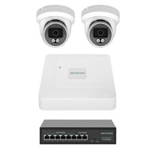 Комплект відеоспостереження на 2 камери GV-IP-K-W100/2 6MP