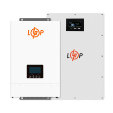 Комплект резервного живлення LogicPower ДБЖ W6000 + літієва (LiFePO4) батарея 5120 Вт/год (37760+37733 100 Ah)