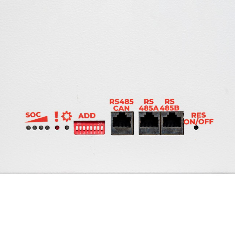 Акумулятор LP LiFePO4 51,2V - 230 Ah (11776Wh) (BMS SP 200A/100A) RM RS485/CAN LCD WH