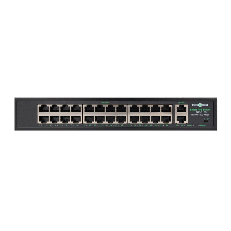 Комутатор мережевий POE GV-009-D-24+2PG