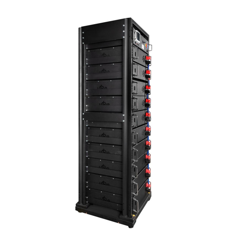Акумулятор LP LiFePO4 Battery HVM 512V 100Ah (51200 Wh) BMS 125А AB Lrack black