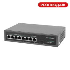 Комутатор мережевий GV-014-D-06+2P POE