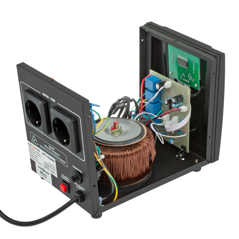 Стабілізатор напруги LPT-1500RD BLACK (1050W)