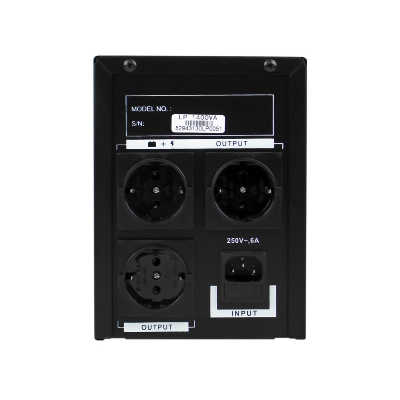 Лінійно-інтерактивне ДБЖ LP 1400VA (840Вт)