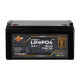 Акумулятор LP LiFePO4 12,8V - 160 Ah (2048Wh) (BMS 80A/40А) пластик