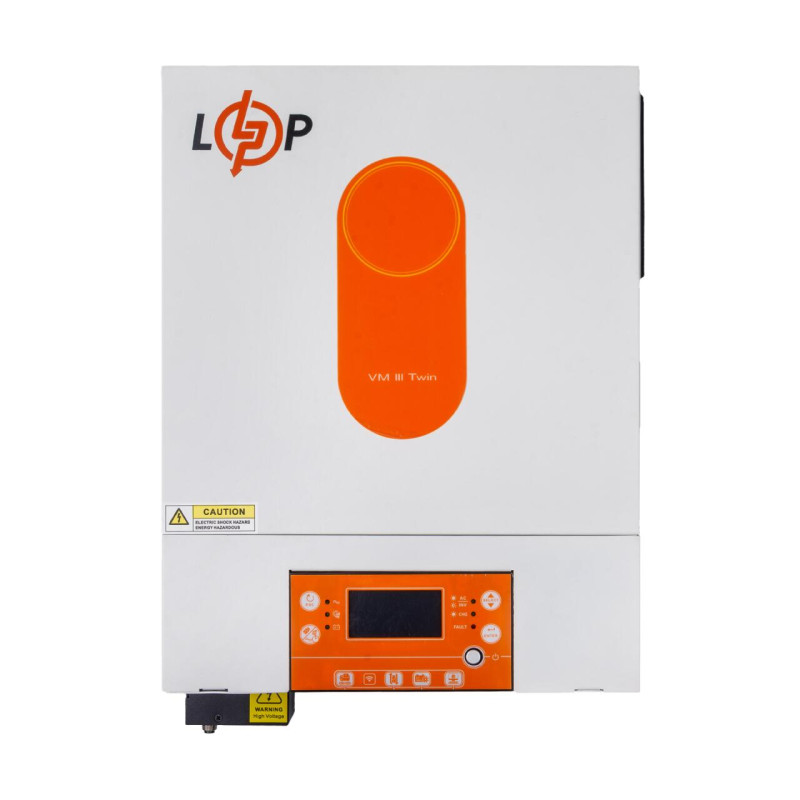 Гібридний сонячний інвертор (ДБЖ) LogicPower LPW-HY-4000VA (4000Вт) 24V