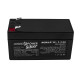 Акумулятор AGM LP 12V - 1.3 Ah Silver