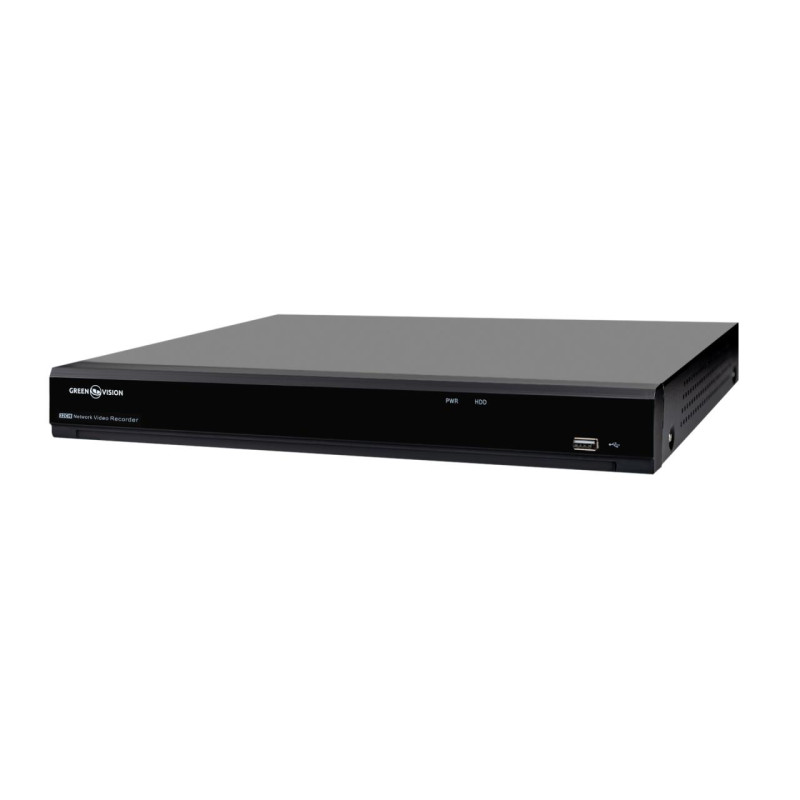 IP відеореєстратор 32-канальний 12MP NVR GreenVision GV-N-I018/32 12MP (V2)