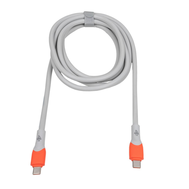 Кабель (шнур) LP USB Type-C to USB Type-C 2.4A 100W зі швидкою зарядкою (PD) 2м C1001MC