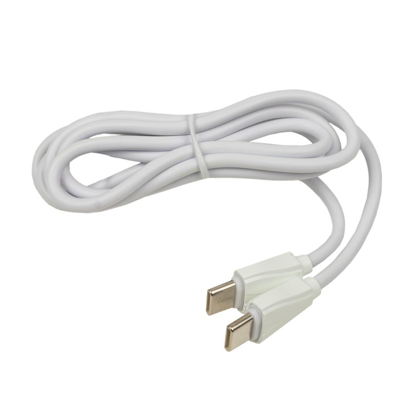 Зарядка для телефону LP 45W (Type-C+USB) QC + кабель (Type-C to Type-C) 45WCH