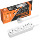 Мережевий фільтр PREMIUM LP-X3 USB 2 м White (2200 Вт)