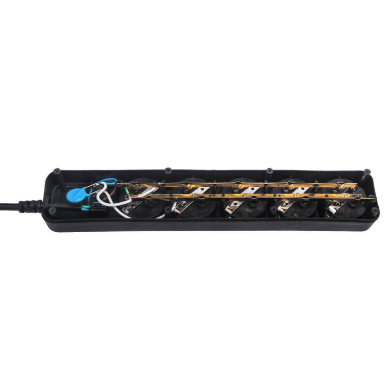 Мережевий фільтр LP-X5 10 м Black