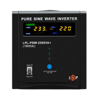 ДБЖ LP LPL-PSW-2500VA+ (1800Вт) 10A/30A з правильною синусоїдою 24V