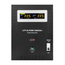 ДБЖ з правильною синусоїдою 48V LPY-B-PSW-7000VA+(5000Вт)10A/20A Уцінка