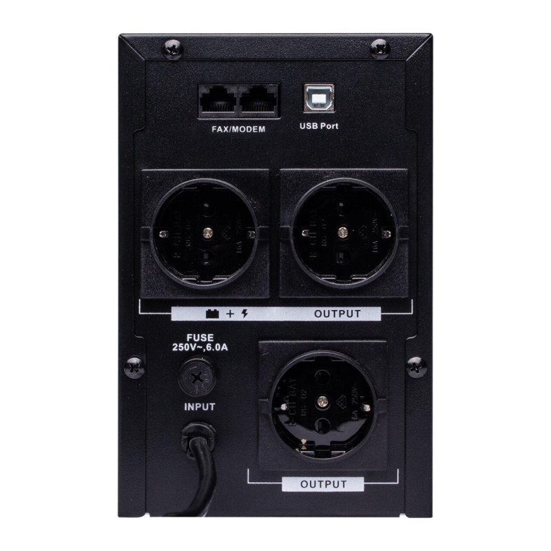 Лінійно-інтерактивне ДБЖ LPM-U1250VA (875Вт)