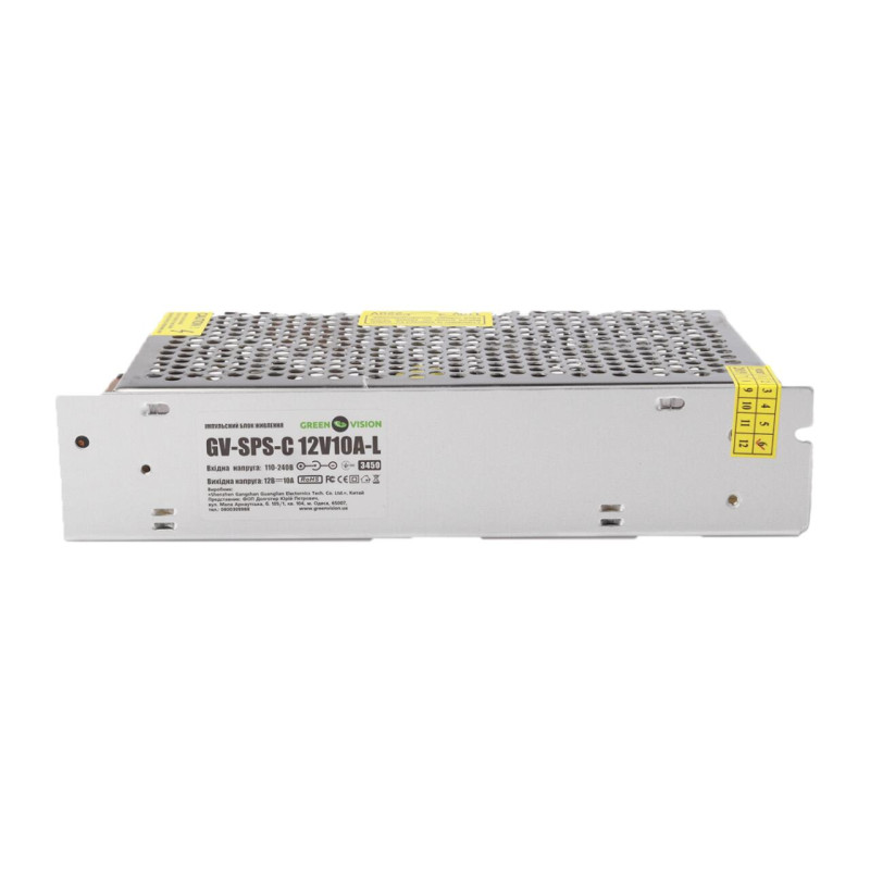 Імпульсний блок живлення GV-SPS-C 12V10A-L (120W)