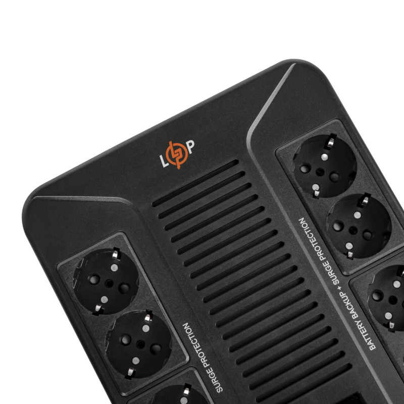 Лінійно-інтерактивне ДБЖ LP-1000VA-8PS (600Вт)