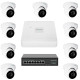 Комплект відеоспостереження на 9 камер GV-IP-K-W77/09 5MP