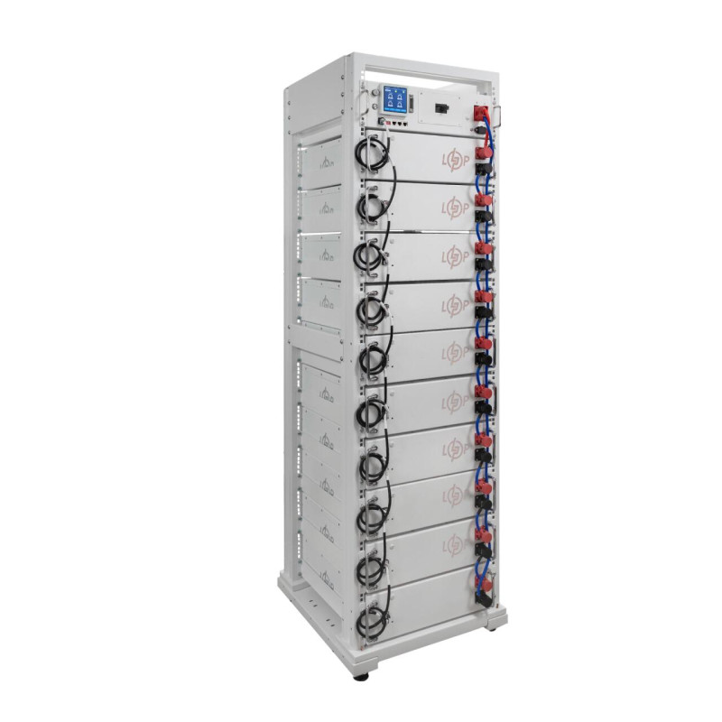 Акумулятор LP LiFePO4 Battery HVM 512V 100Ah (51200 Wh) BMS 125А AB Lrack white