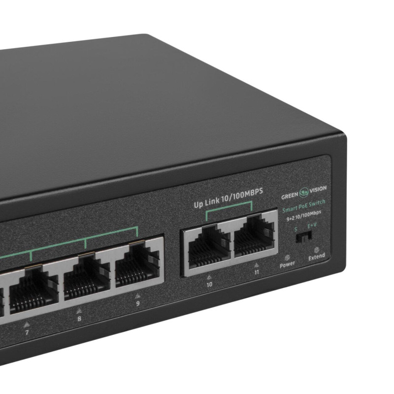 Комутатор мережевий POE GV-016-D-09+2P