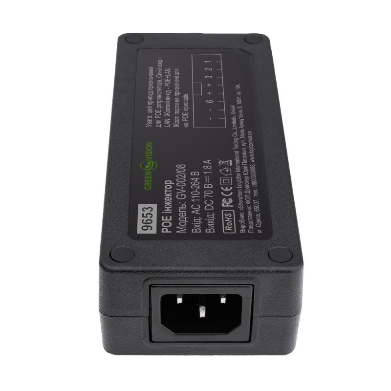 POE інжектор GV-002/08
