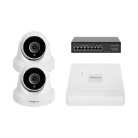 Комплект відеоспостереження на дві камери GV-IP-K-W95/ 5MP