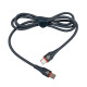Кабель (шнур) для Apple IPhone 15 LP Type-C to Type-C 5A 65W зі швидкою зарядкою (QC) 1м C201MCI