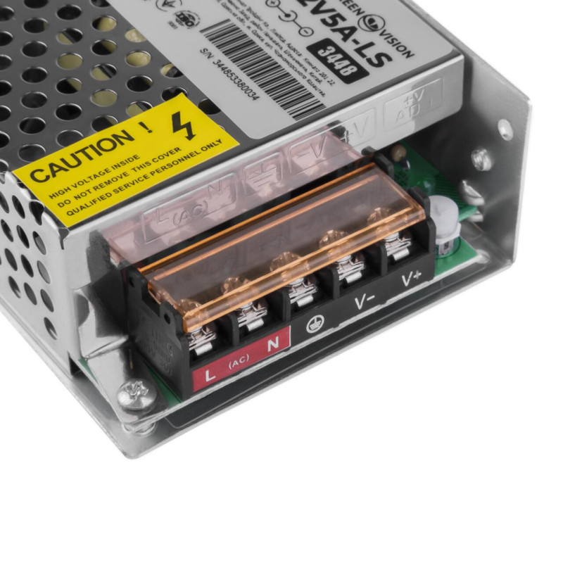 Імпульсний блок живлення GV-SPS-C 12V5A-LS (60W)