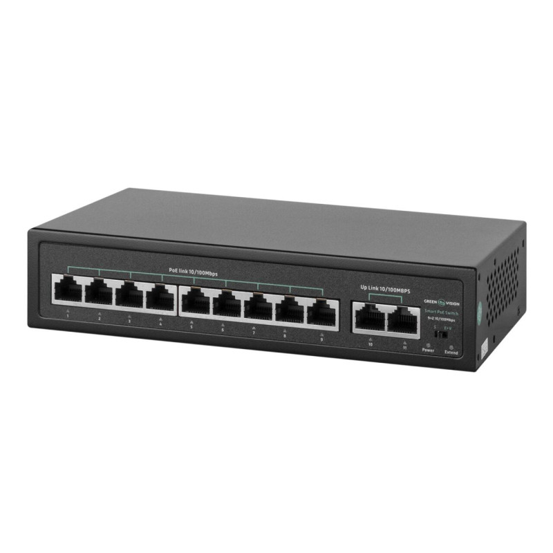 Комутатор мережевий POE GV-016-D-09+2P