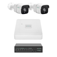 Комплект відеоспостереження на 2 камери GV-IP-K-W97/2 4MP