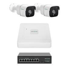 Комплект відеоспостереження на 2 камери GV-IP-K-W97/2 4MP