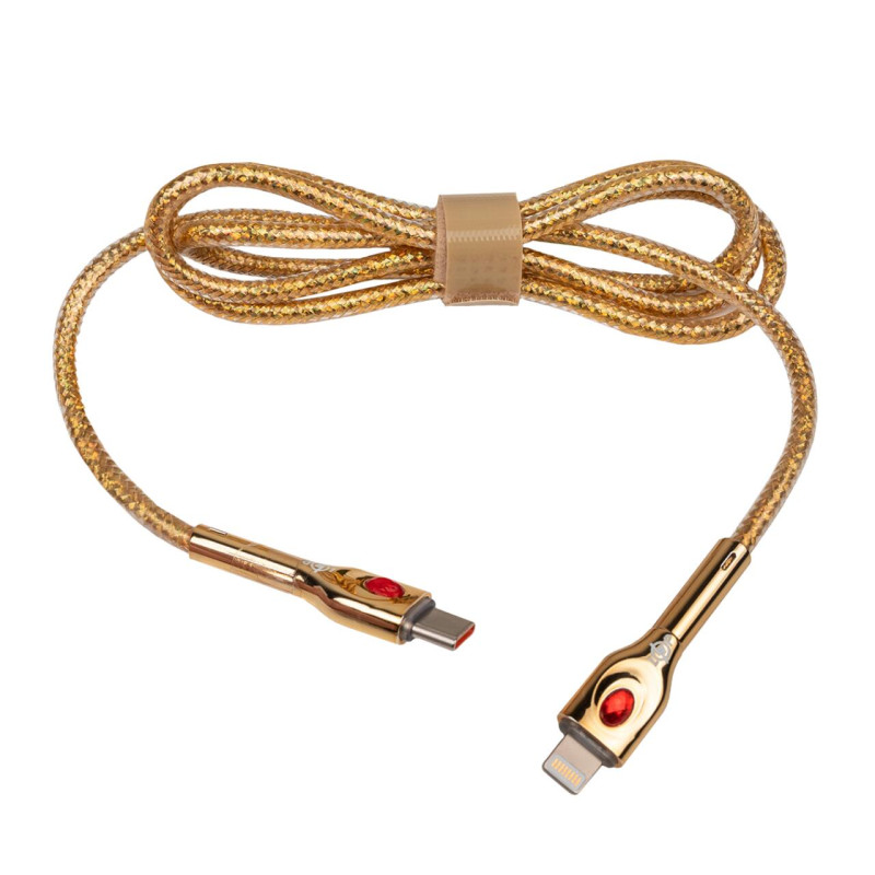 Кабель (шнур) LP USB Type-C на Lightning 30Вт зі швидкою зарядкою (QC) 1м C301ML