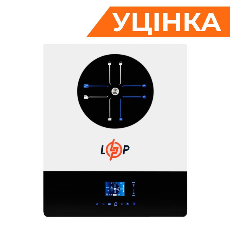 Гібридний сонячний інвертор (ДБЖ) LPW-MAXII-ULTRA 11000VA (11000Вт) 48V 150A MPPT 90-450V ON-OFF GRID Уцінка