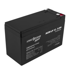 Акумулятор AGM LP 12V - 8 Ah Silver