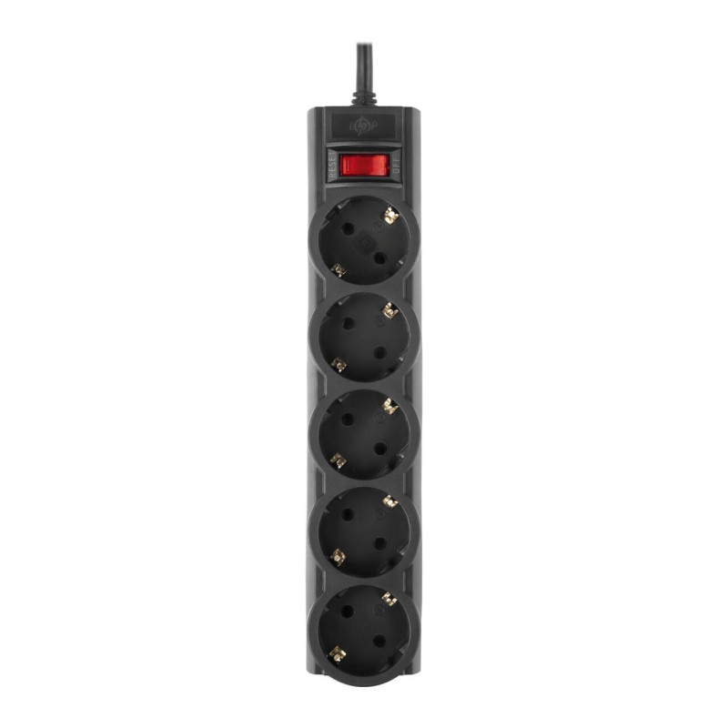 Мережевий фільтр PREMIUM LP-X5 5 м Black (3520Вт)
